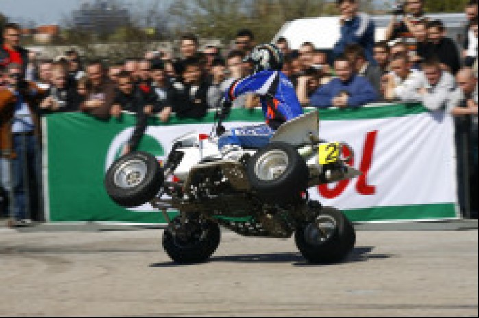 otwarcie sezonu motocyklowego 2007 marcin grochowski quad
